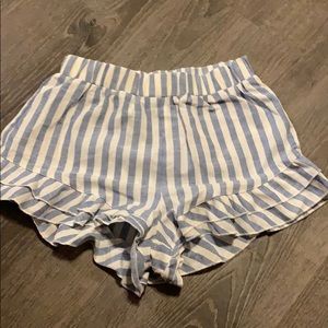 SheIn summer flare shorts